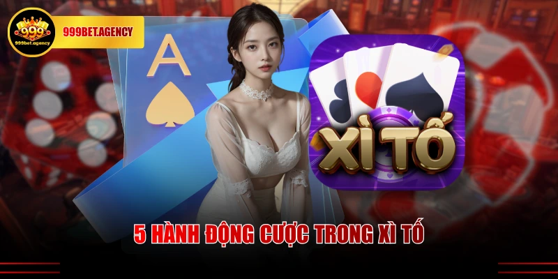 5 hành động cược trong Xì tố